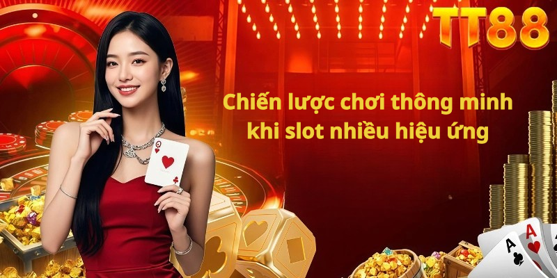Chiến lược chơi thông minh khi slot nhiều hiệu ứng
